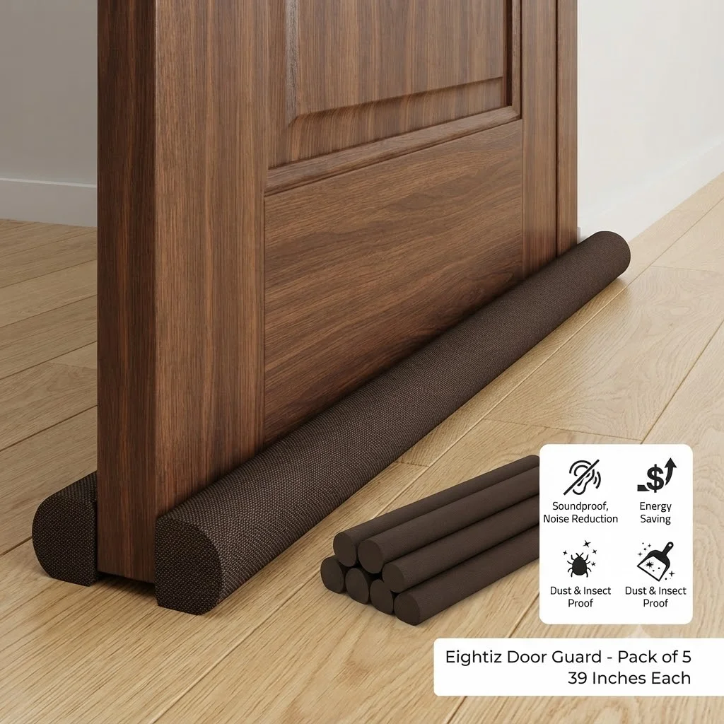 Eightiz 39-Inch Door Bottom Seal Strip (Pack of 5)