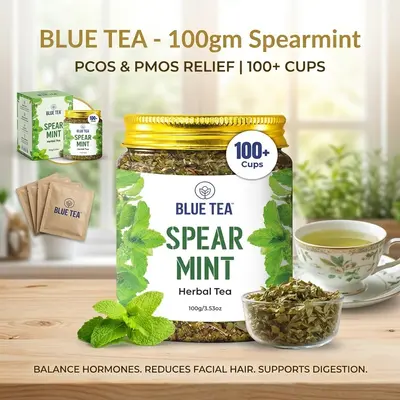 Blue Tea Spearmint Herbal Tea 100g